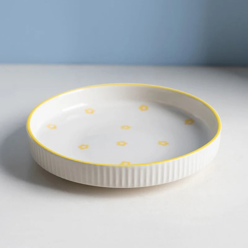 Ceramic Feeding Bowl for Cats & Dogs
