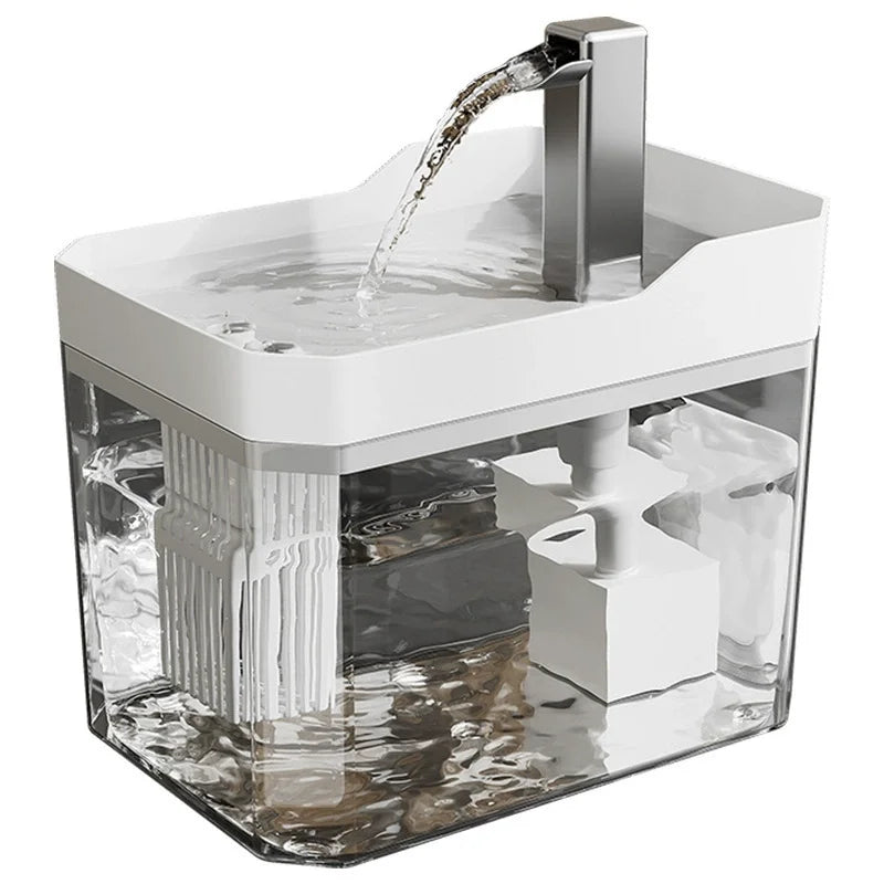 WhiskerFlow™ Automatic Filtered Cat Water Fountain