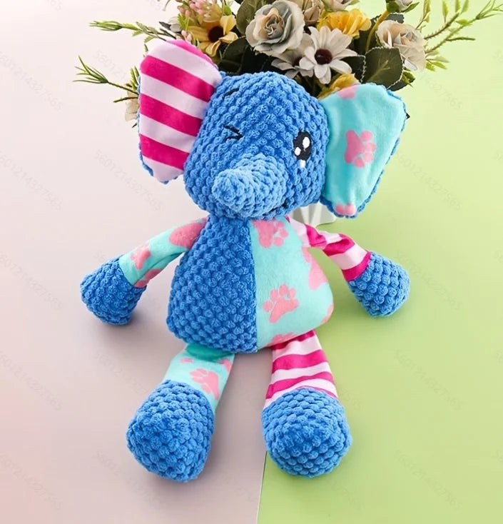 Interactive Squeaky Plush Puzzle Toy