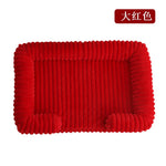 Corduroy Bolster Pet Bed