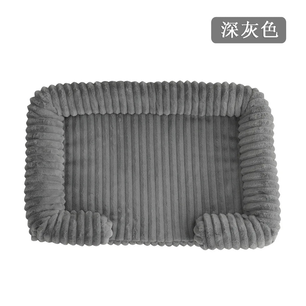 RidgeRest™ Corduroy Bolster Dog Bed