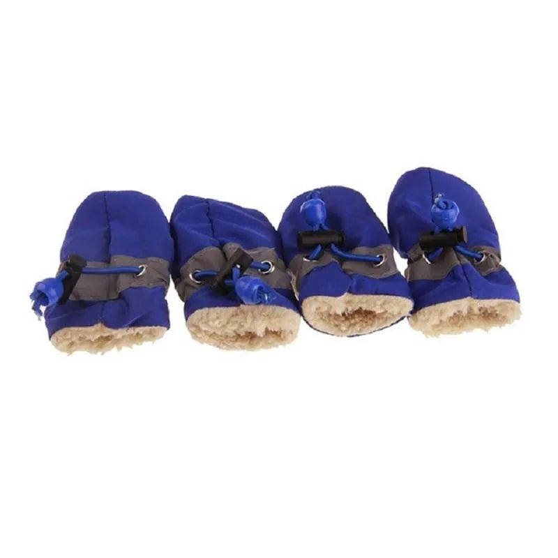 Cozy Non-Slip Puppy Boots (Set of 4)