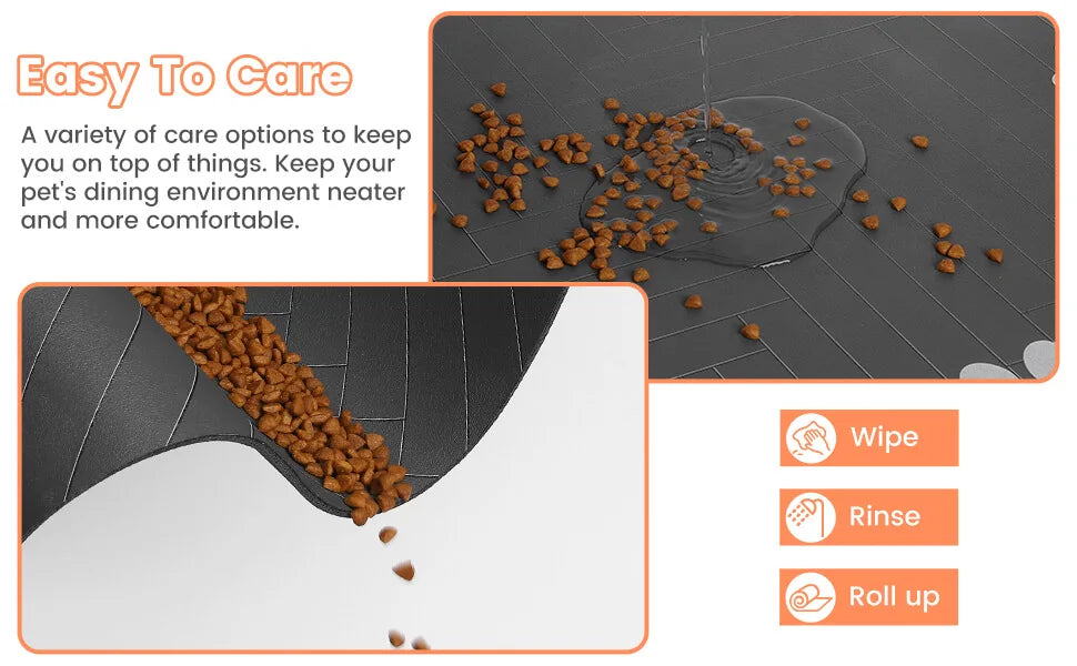 Absorbent Waterproof Pet Feeding Mat