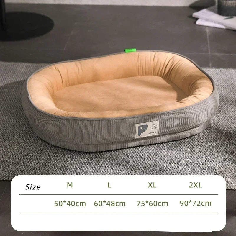 Ultra-Soft Plush Dog Bed