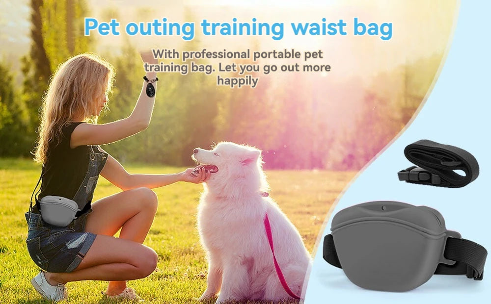 Silicone Training Treat Waist Bag